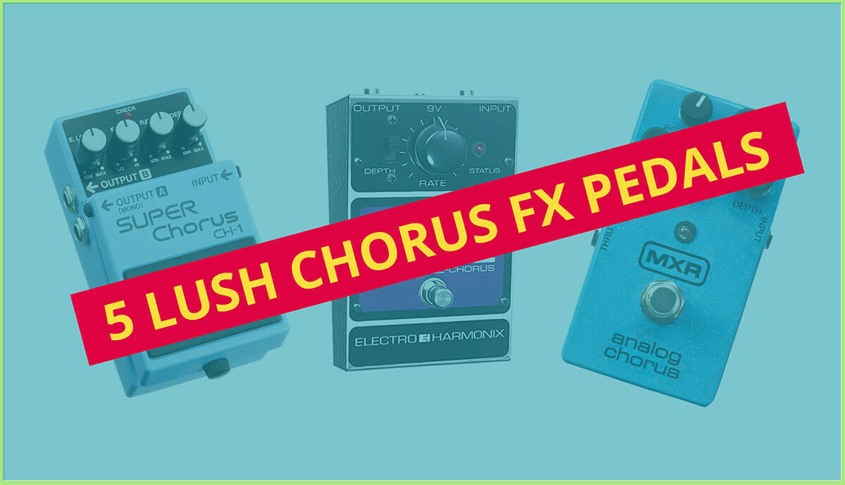 Best chorus guitar effects pedal multi fx electric