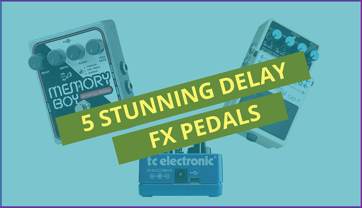 Best Guitar delay pedals boss beginners electric