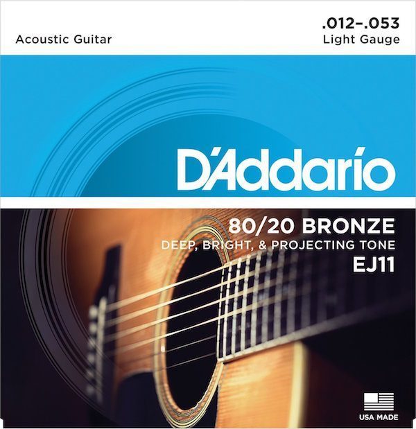 D'Addario Acoustic Strings best for beginners hurt fingers last rust break
