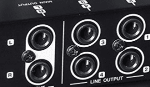 Line Jack Input and output for Audio Interface