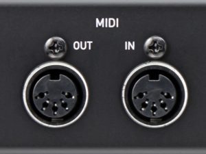 MIDI Input and output for Audio Interface
