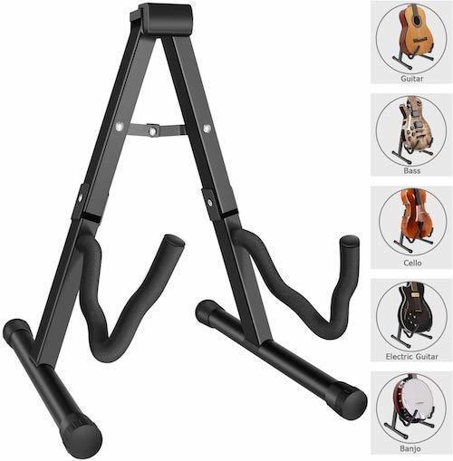 Guitar stand best acoustic electric bass guitar stand