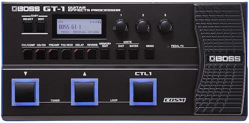 best multi effects pedal best multi effects guitar pedal Boss GT-1 Guitar Effects Processor.jpg
