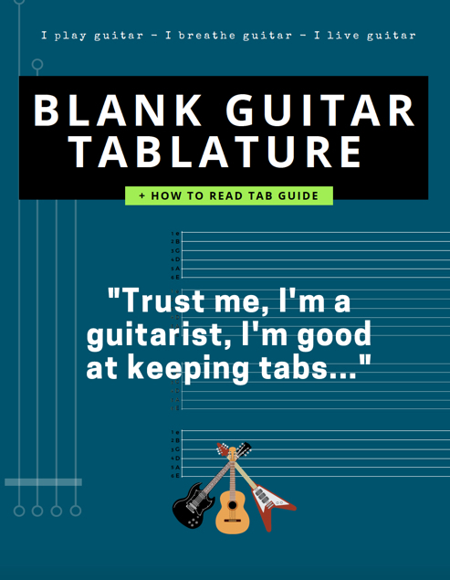 blank guitar tablature tab stave paper pdf free