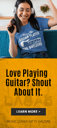 guitar t-shirts gifts for guitarists music lovers christmas birthday present ideas him dad grandad what to buy guitarist ladies girls