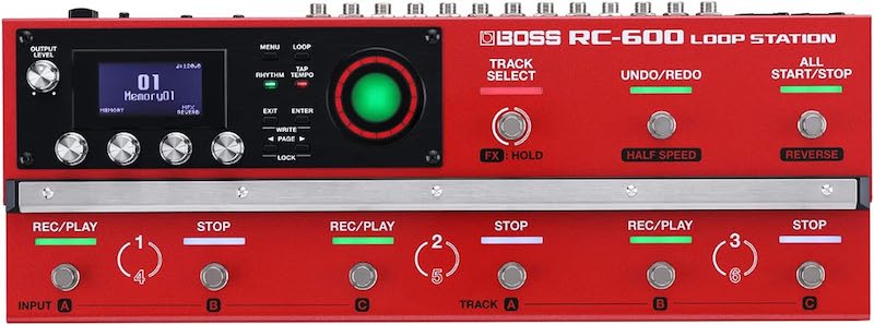 best looper for guitar, BOSS RC-600 Floor-Based Station for Looping Musicians, looper for keyboard, best loop pedal for bass