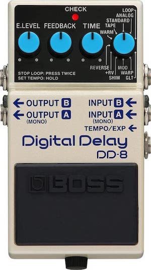 Boss DD8 Delay Pedal Best Guitar