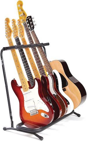 Fender Multi Guitar Stand Electric Acoustic best beginner buy solid sturdy