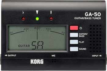 KORG GA-50 Best Tuner for Guitar & Bass
