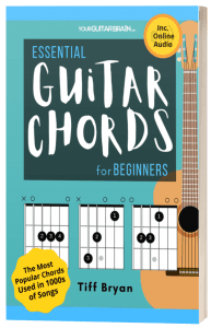 Essential Guitar Chords for Beginners Book Learn Chords Electric Acoustic Best Selling Kids Adults Teens Gifts