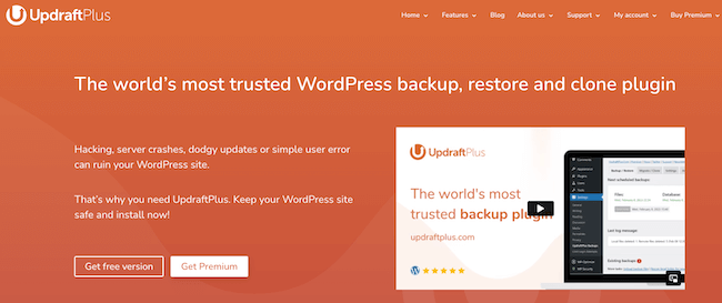 best free wordpress plugins updraft plus backup