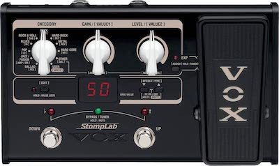 VOX STOMPLAB 2G Guitar Delay Multi-Effects Pedal Best Beginners