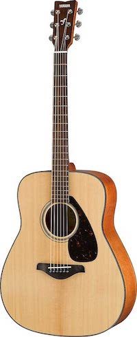 Yamaha FG800 best acoustic guitar for kids beginners