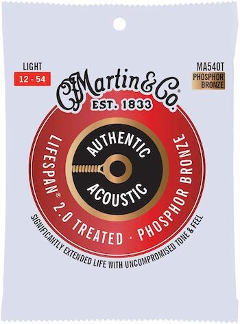 Acoustic Guitar Strings Martin Guitar Authentic Acoustic Lifespan 2.0