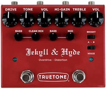 Truetone V3 Jekyll & Hyde Overdrive & Distortion Guitar Effects Pedal Best