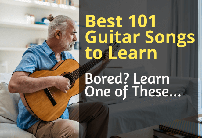 best songs to learn on guitar beginners easy acoustic electric old young small hands fast party sing