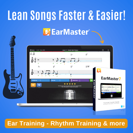 how to learn songs faster on guitar best music apps for musicians beginner guitarist ear training learn songs by ear Earmaster