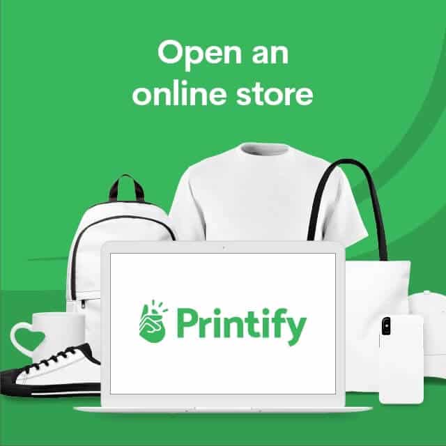 printify review, make money online, side hustle tools, make money online, work from home, digital marketing, sell online merch