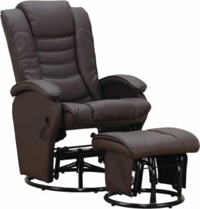 best comfy recliner chair for mancave, best recliner chair for music studio, Recliner Chair w Ottoman Sept 2023