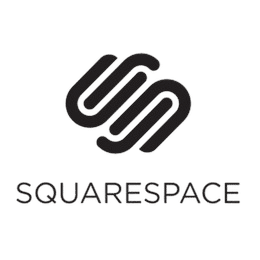 Suarespace logo with white background