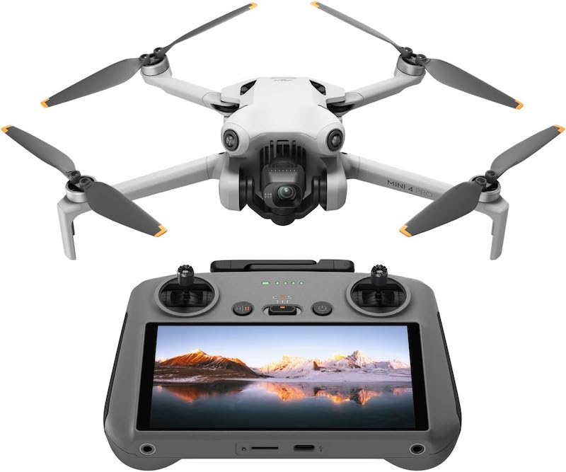 DJI Mini 4 Pro Drone with good camera for beginners