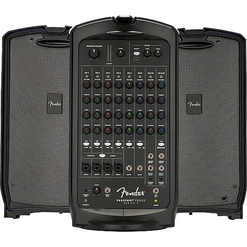 Fender Passport Venue Series 2 600W Portable PA Speaker for outdoor venues and bands