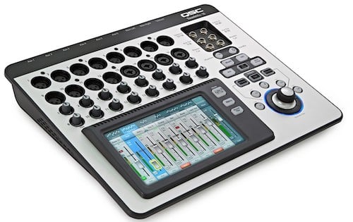 QSC TouchMix 16 Compact Digital Mixer, small mixer compact sound mixer