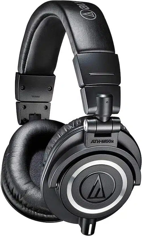 Audio-Technica ATH-M50X Professional Studio Monitor Headphones, audio technica headphones, ath m50x