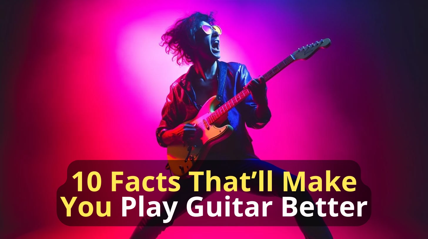 How to play guitar better tips and facts a man playing electric guitar